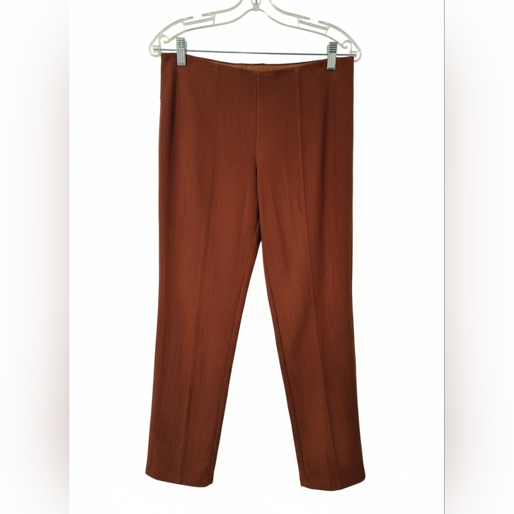 Tag Women's Velour Slim Fit Cognac Pants Size  13 New With Tags